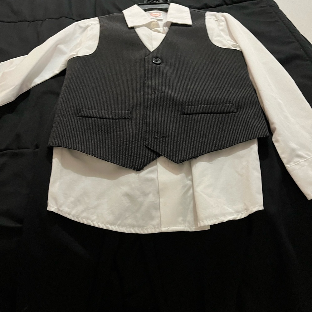 Wonder Nation Kids Matching Set - Black and White